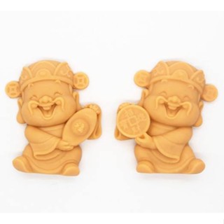 附包裝袋(300A) DIY樂樂 財神爺/彌勒佛 翻糖模具 矽膠模具 果凍模 巧克力模型 手工皂模 蛋糕模具 花邊裝飾