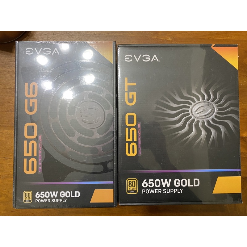 EVGA大哥牌 電源供應器650W PSU 650GT  650G6 全新未拆未註冊 10/7年保固(2022/9)