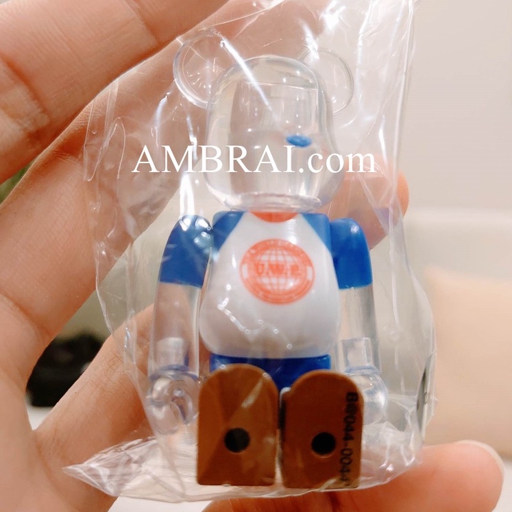 【AMBRAI.con】 Be@rbrick 44代 100% 庫柏力克熊 UWF 摔角 字母 盒抽 單抽 隱藏 公仔