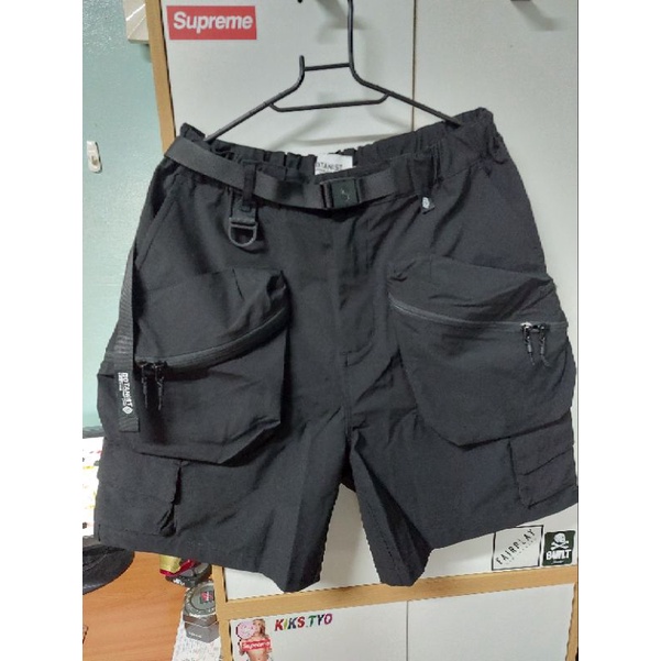 BOTANIST ..十二袋戶外機能短褲2.0（黑色）M號