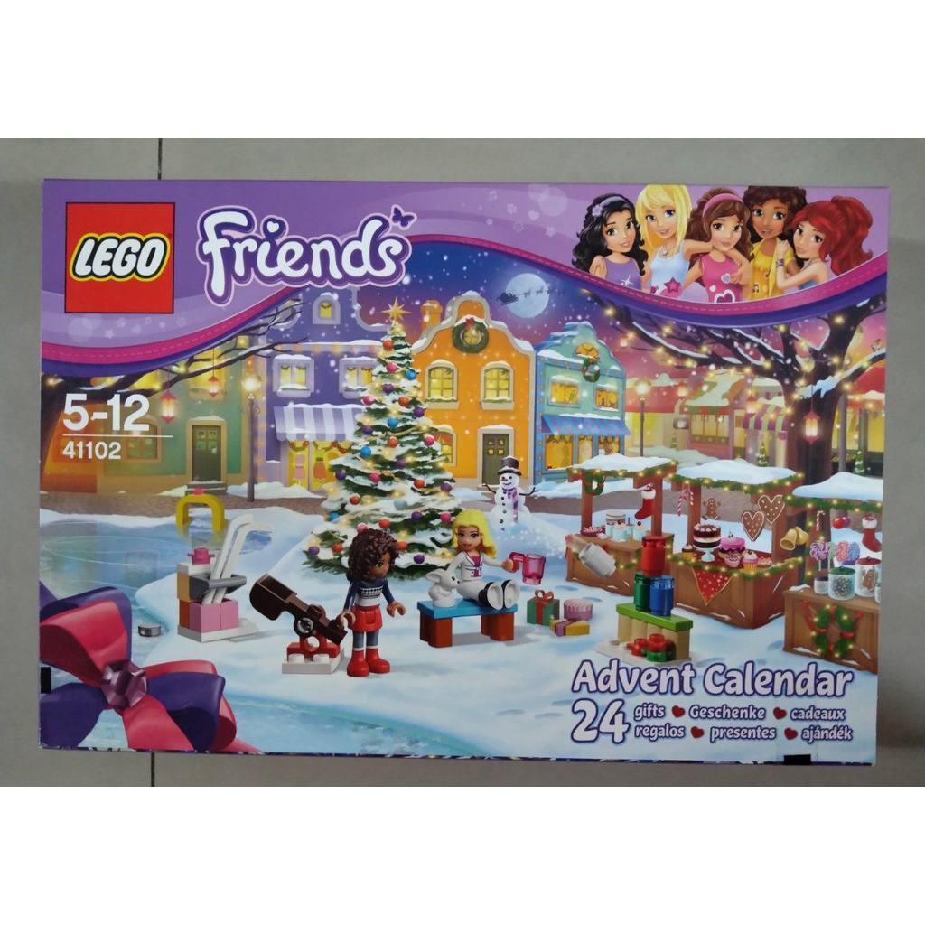 Lego 41102 Friends 樂高 好朋友 聖誕降臨曆 / 聖誕節倒數日曆 (外盒微損)