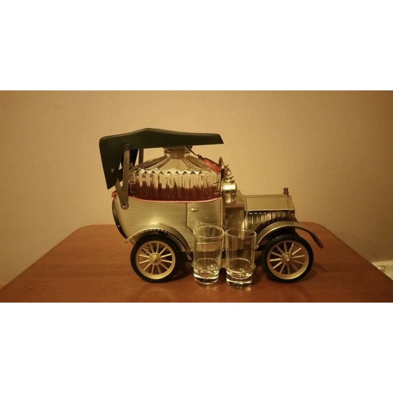 古董福特T型車醒洒器1918音樂盒 威士忌