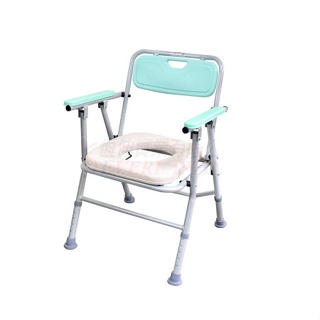 【海夫健康生活館】恆伸 機械椅(未滅菌)恆伸 鋁合金 收合式 便器 便盆椅 洗澡椅(ER4527-2)