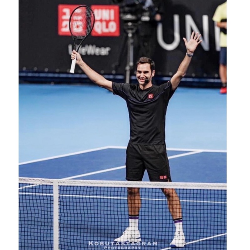 【全新】UNIQLO/費德勒/Roger Federer/2021美網球衣/亞規