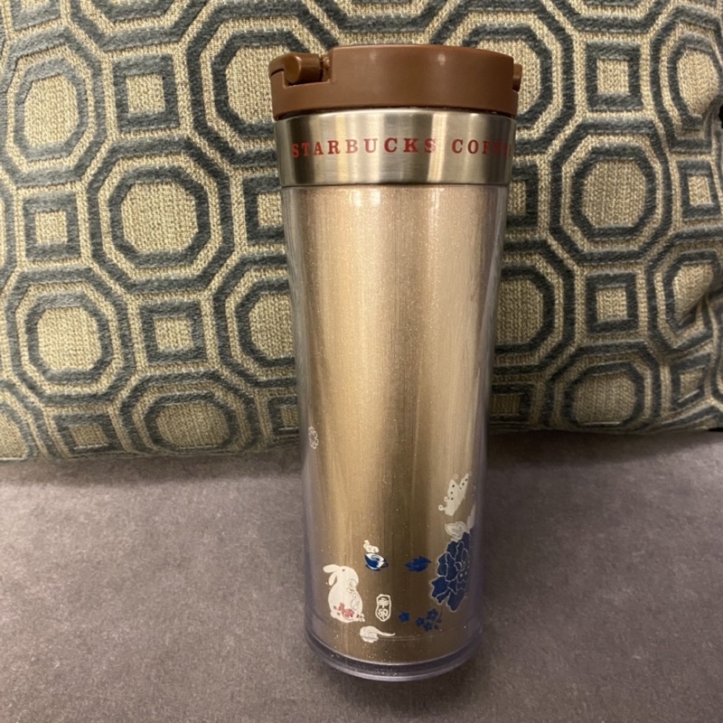 Starbucks 星巴克 免子 隨行杯(金色)