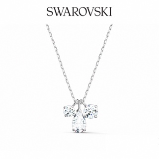 SWAROVSKI 施華洛世奇 施華洛世奇 Attract 白金色時尚簡約項鍊