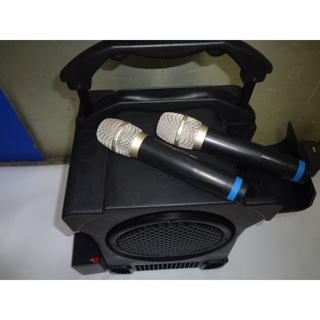 MIPRO雙無線麥克風MA707手提擴音機 2手附外加藍芽接收器