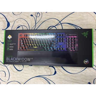 (二手)雷蛇Razer BlackWidow V3電競鍵盤 黃軸/有線/手托