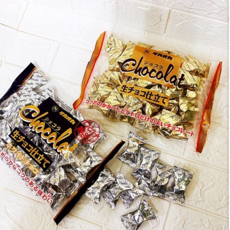 阿米樂 🦐蝦幣10倍送日本 高岡食品 冬季限定 生巧克力 生可可  白巧克力風味