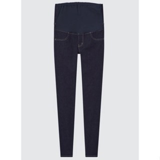 「全新」uniqlo女裝/孕婦包腹 特級彈性牛仔褲 451387（M)