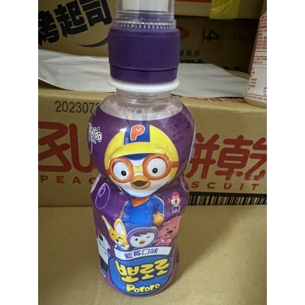 pororo 啵樂樂 乳酸飲料 藍莓口味 235ml 罐裝 韓國製