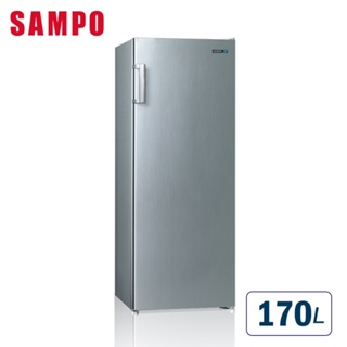 【SAMPO 聲寶】170公升自動除霜定頻直立式冷凍櫃(SRF-171F)無安裝