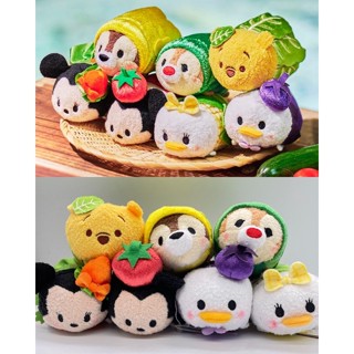 ✨快速出貨✨現貨在臺✨日本迪士尼 TSUM TSUM夏日蔬菜 小熊維尼 奇奇蒂蒂 米奇米妮 娃娃 迪士尼商店 畢業禮物