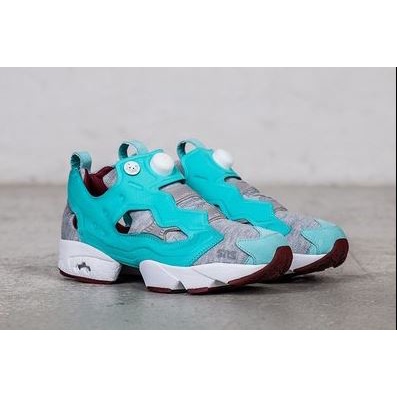 REEBOK INSTA PUMP FURY OG SNS 棉布 薄荷綠