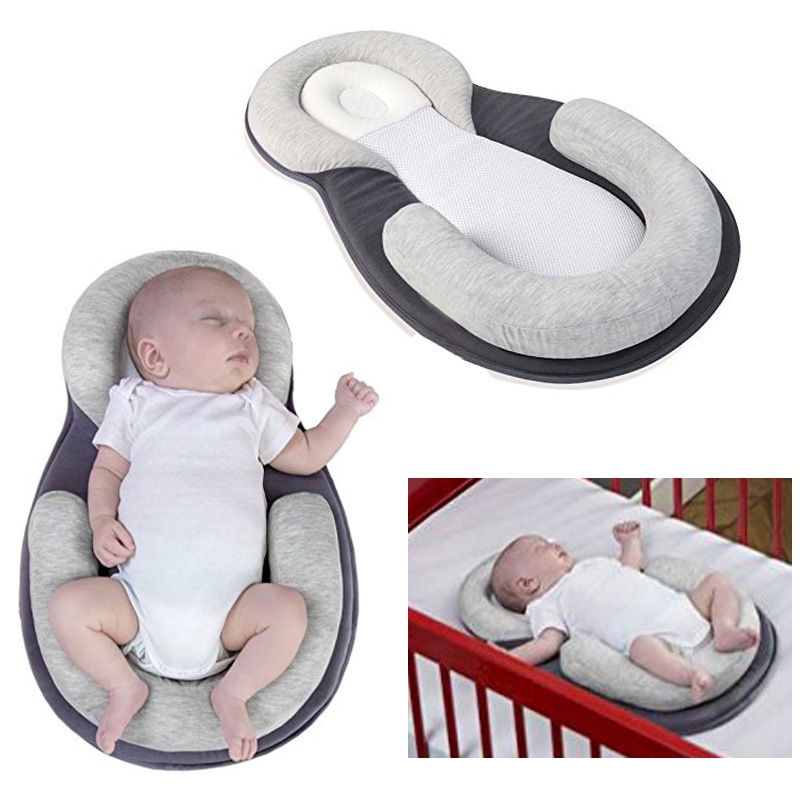 💥現貨💥JJOVCE月子中心嬰兒糾正防偏頭嬰兒枕頭側睡枕定位定型枕防溢奶枕