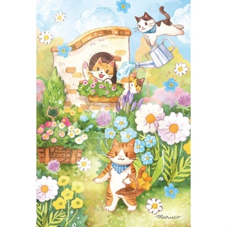 【小巷】Maruco 小貓花園 (Puzzle Story, 70片, AJR70-074, 台灣製拼圖)