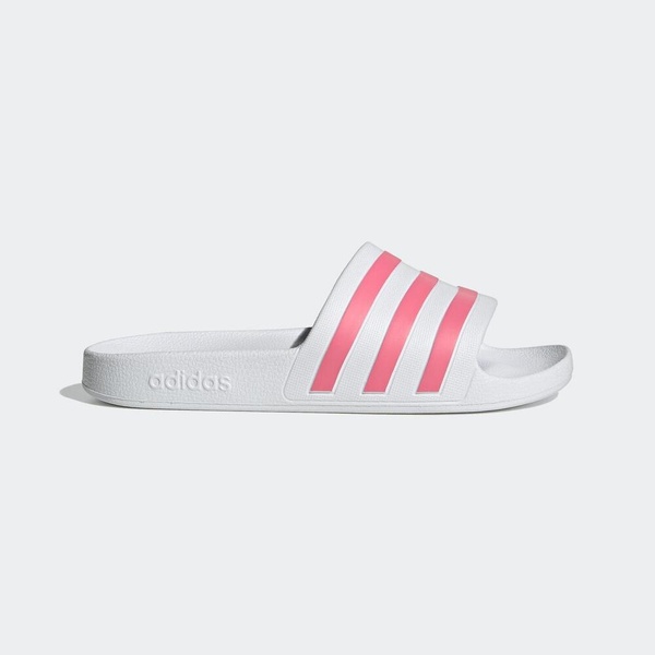 Adidas Adilette Aqua  GZ5237 女 拖鞋 運動 經典 簡約 夏日 白粉