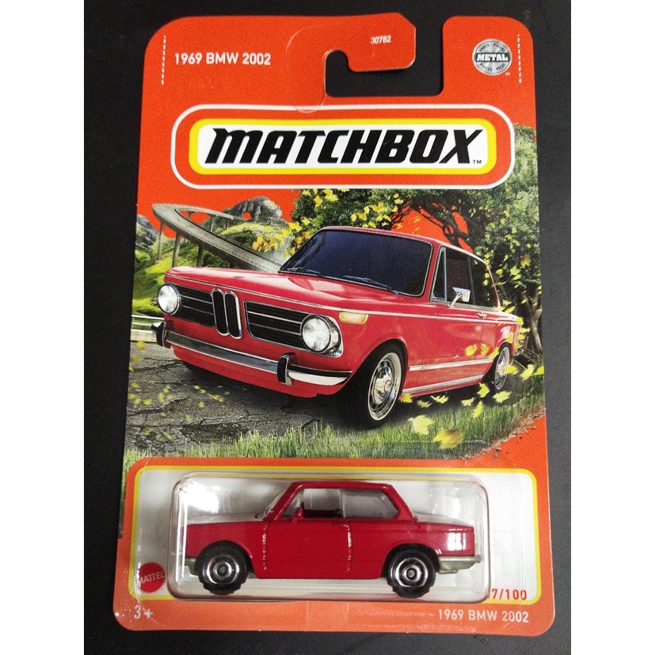 BMW Merah 火柴盒 1969 年寶馬 2002 紅紅