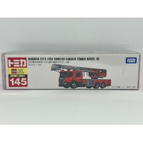～阿元～ Tomica NO.145 Nagoya City Fire Truck M32L - AT 多美 贈收納膠盒