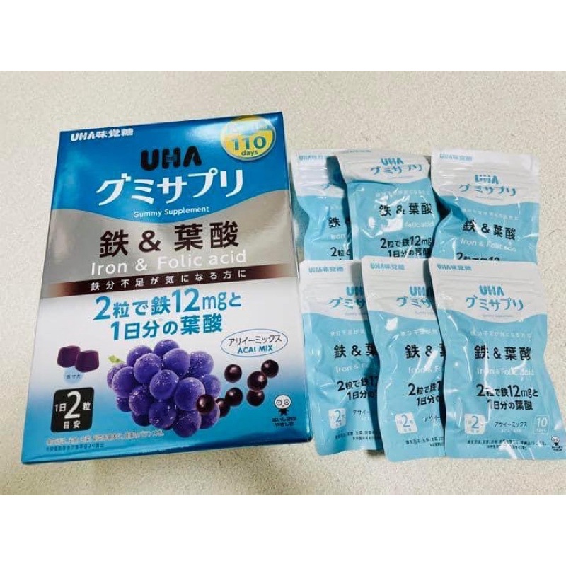 日本 好市多 UHA 味覺軟糖（10日分)(單包裝販售）美樂健康不負擔