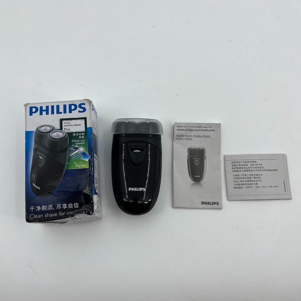 ❮二手❯ 荷蘭 PHILIPS 飛利浦 勁型系列兩刀頭輕便電鬍刀 PQ206 電動刮鬍刀 刮鬍刀 旅行 刮鬍子 父親節