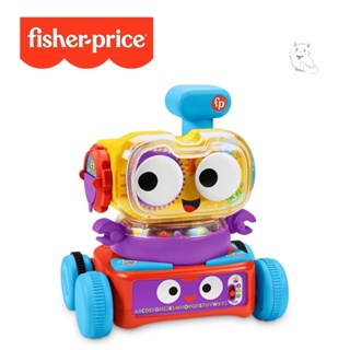 (6個月-5歲都可以玩)Fisher-Price 費雪四合一學習機器人-玩具
