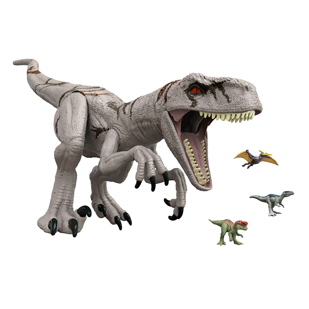 Mattel 侏羅紀世界-超速巨型恐龍 野蠻盜龍 侏儸紀 恐龍玩具 正版 美泰兒 JURASSIC WORLD