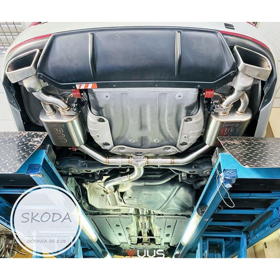 【YGAUTO】VVS 排氣管 SKODA Octavia RS (MK3.5) 2.0T 2013-2020