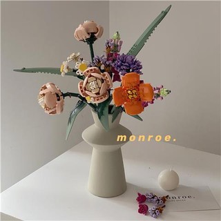 【樂高花束專用】LEGO樂高 10280花束鮮花玫瑰 40460陶瓷花瓶 10289花器 客廳擺飾 樂高花 樂高玫瑰花瓶