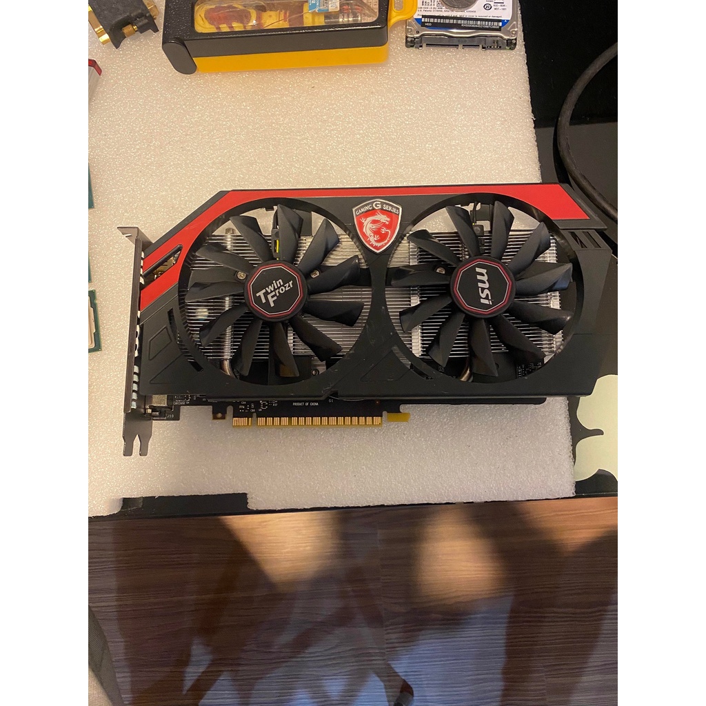 中古 二手 便宜賣 微星 MSI N750 Ti Gaming 2GD5/OC