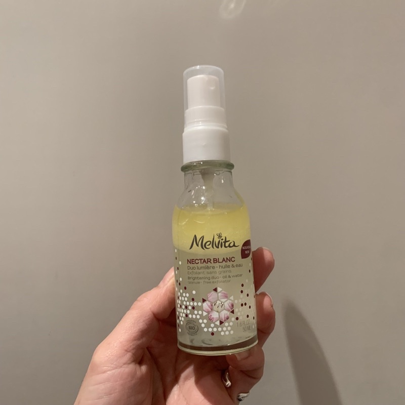 （出清）法國蜜葳特melvita百合花妍亮白雙效露50ml