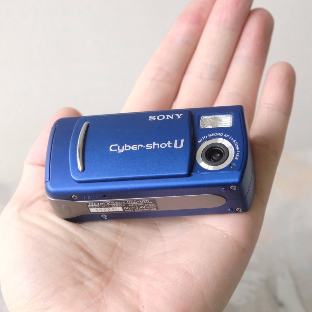 SONY CYBER-SHOT  DSC-U20  早期 CCD 數位相機 (壽司機)