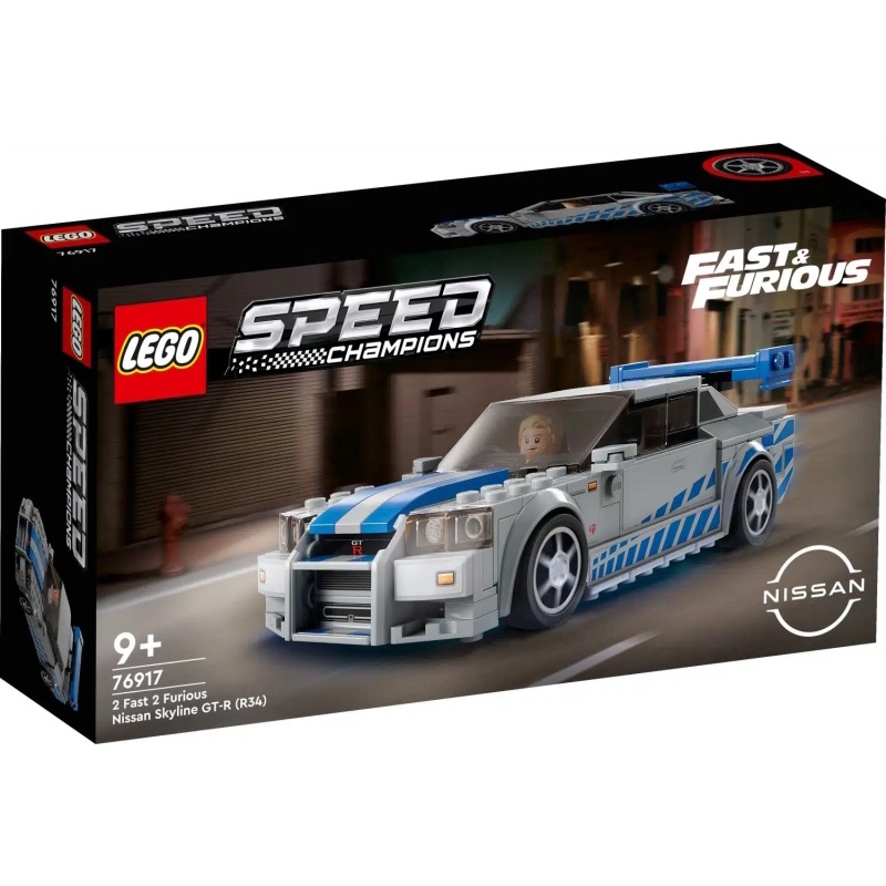 ［想樂］全新 樂高 LEGO 76917 Speed 玩命關頭 保羅沃克 Nissan Skyline GTR R34