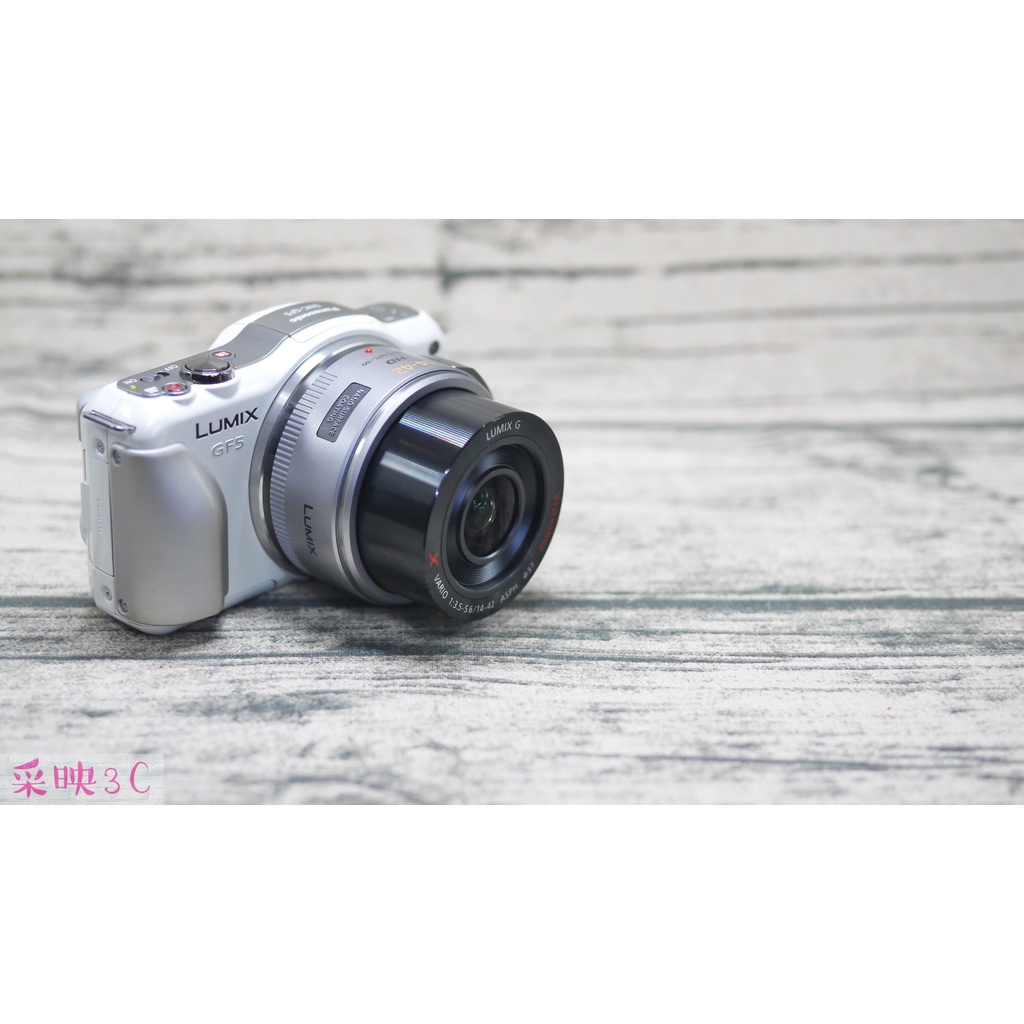 Panasonic GF5 X 14-42mm標準變焦鏡組 白色 快門數3585張