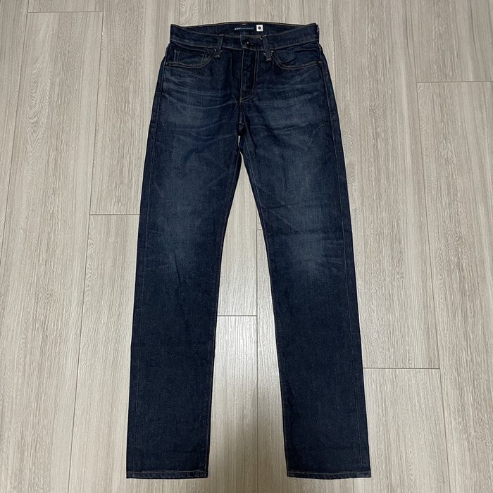 日本製 LEVI'S LEVIs 56497-0087 LMC W28 L32 深藍原色合身窄版赤耳牛仔褲 511 大E