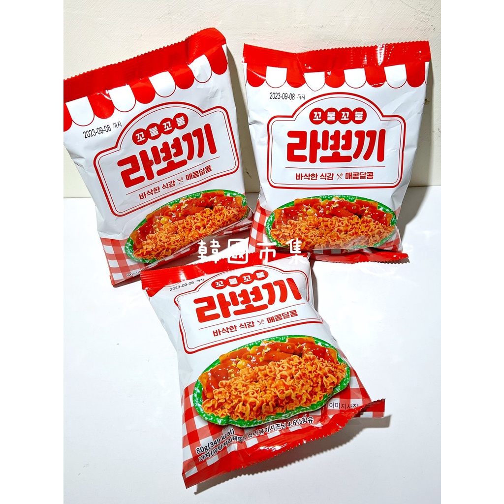 “韓國市集”韓國辣炒年糕拉麵口味點心麵80g