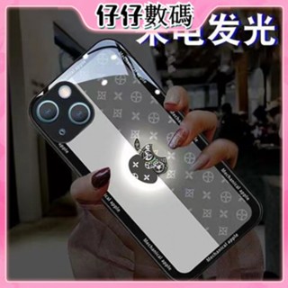 發光殼 來電發光 升級版開關控制手機殼 玻璃殼適用於iphone15 14 13 12 11 XR XSMAX X/XS
