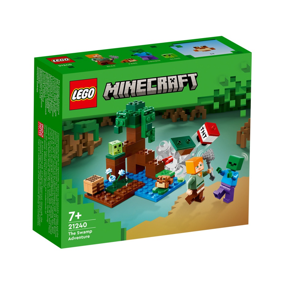 LEGO 21240 危險沼澤探險 Minecraft系列【必買站】樂高盒組