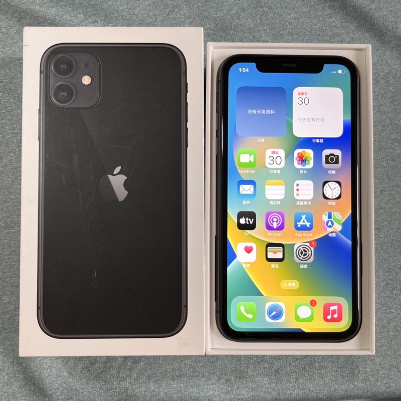 iPhone 11 128G 黑 9成新 功能正常 二手 Iphone11 i11 apple 螢幕刮傷 6.1吋 台中