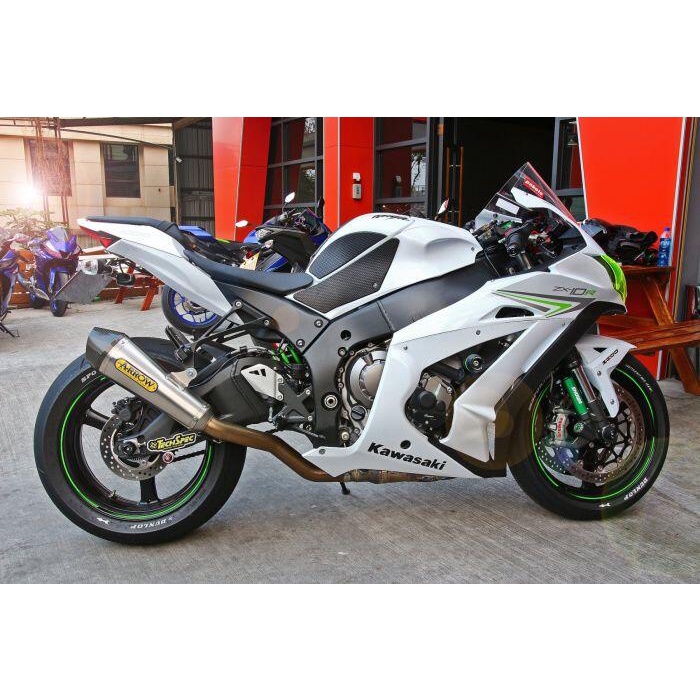 【93 MOTO】 Techspec Kawasaki ZX10R ZX-10R 16-23年 專用款 油箱貼 油箱側貼