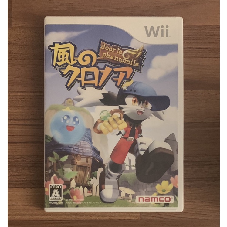 Wii 風之少年 通往幻夢界之門 正版遊戲片 原版光碟 日版 日規 二手片  任天堂