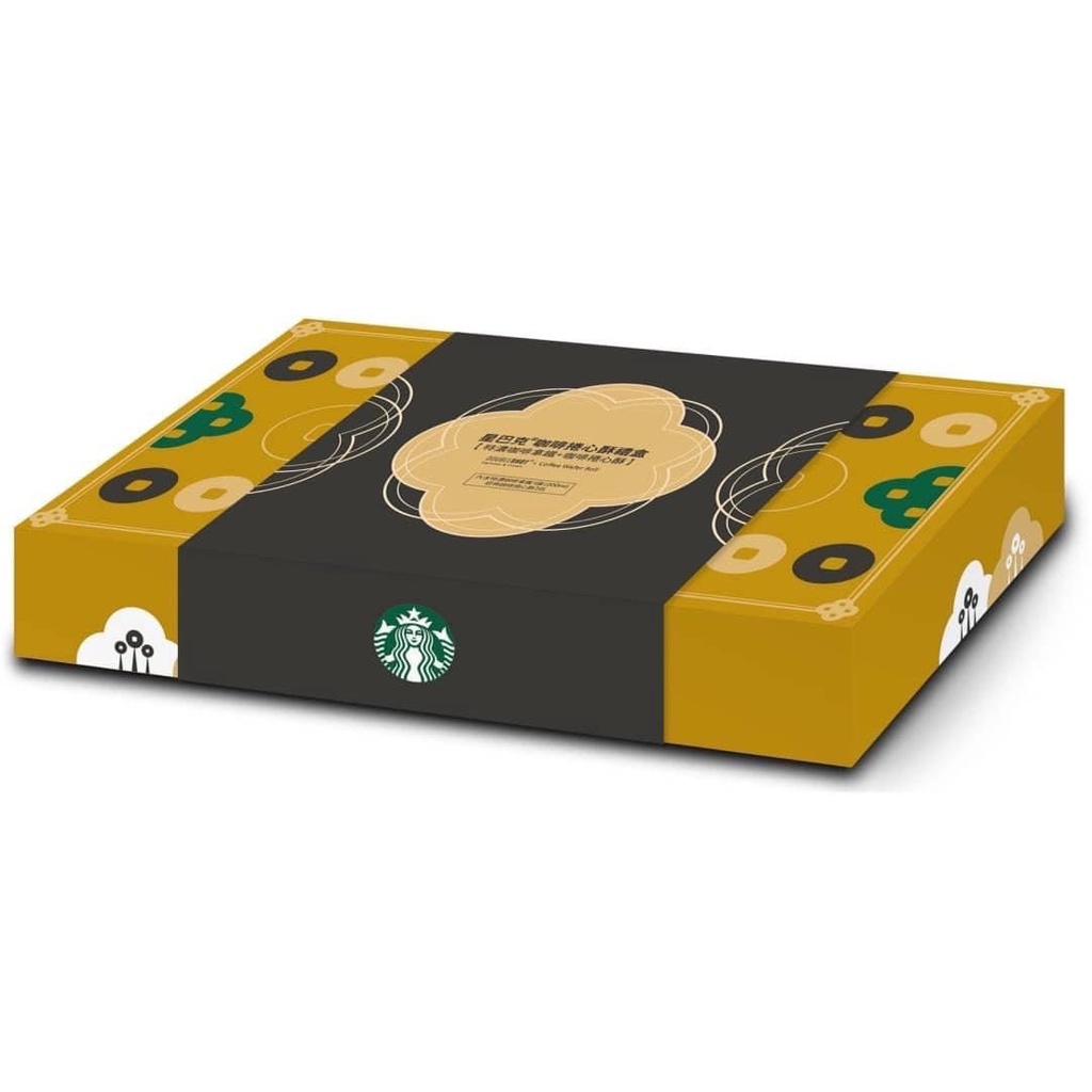 現貨兔年春節禮盒🔥星巴克經典暢銷咖啡捲心酥禮盒 附送禮品袋