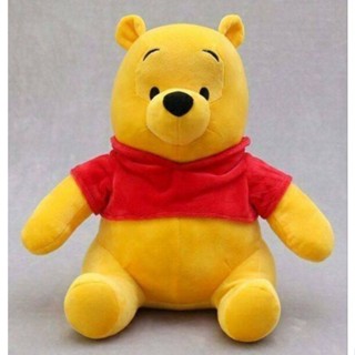 （現貨促銷）12"標準維尼 可愛 Q萌 療癒 紓壓 winnie 生日 兒童 耶誕 新年 交換 禮物 絨毛娃娃 玩偶抱枕