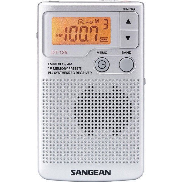 山進SANGEAN-型號DT-125數位收音機