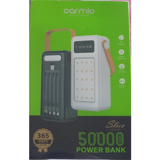 全新 現貨 Oarmio 50000mAh充電猛獸行動電源 快充 自帶4線 LED照明