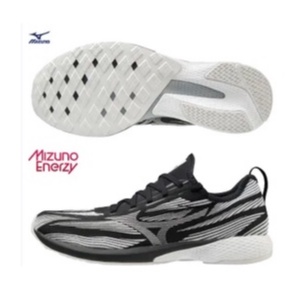 Mizuno 男路跑鞋 WAVE AERO 19 一般型 輕量 慢跑 黑 J1GA213701【S.E運動】