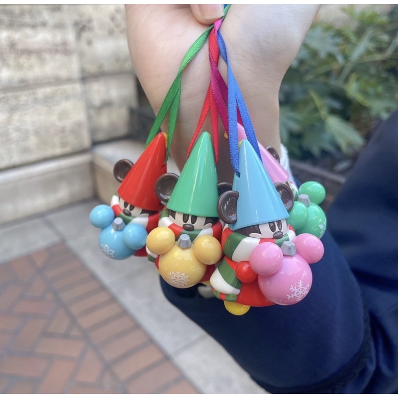 現貨～日本東京迪士尼樂園限定～米奇精靈鈴鐺吊飾扭蛋球（不挑款出貨）