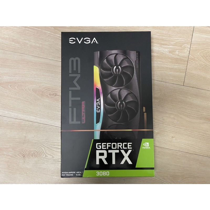 艾維克 EVGA RTX 3080 FTW3 ULTRA GAMING 顯示卡 盒裝完整保固5年