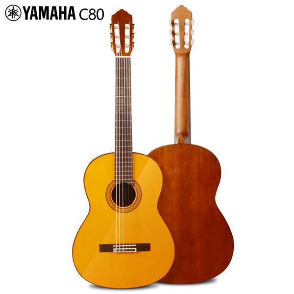 【傑夫樂器行】YAMAHA  C80  尼龍 木吉他 古典吉他 贈琴袋 配件