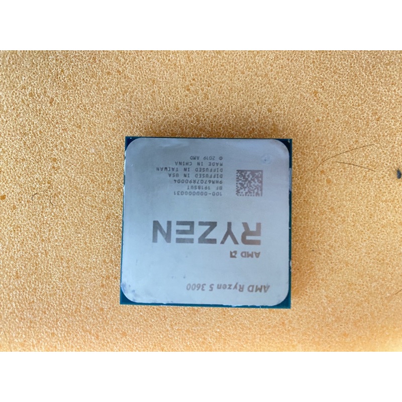 AMD Ryzen 5 3600 附原廠風扇